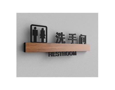 China After polishing various factory process sale acrylic female toilet sign man's toilet sign plate for sale