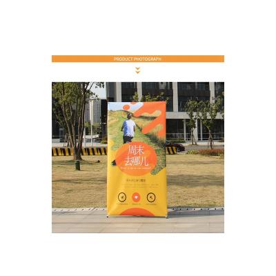 China Display Shows Special Design Widely Used Large X - Shaped Stand Display Poster Based for sale