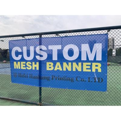 China Outdoor Advertising Display Factory Manufacture Various Outdoor Advertising Custom Mesh Banner for sale