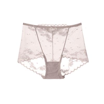 China Breathable Lady Butt Panties Antibacterial High Quality Seamless Underwear Women Lift Panties Women Quick Dry Lace Hollow Out for sale