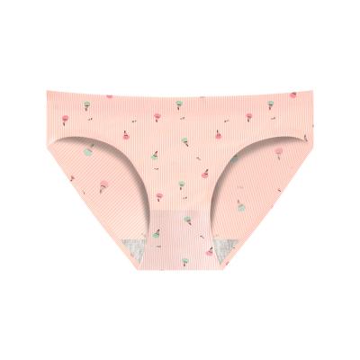 China High Quality Breathable Seamless Colorful Underwear Women Cute Panties Panties For Girl for sale