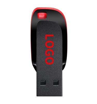 China Logo Pen Drives Cheap Customized Plastic Usb 32GB 64GB 128GB 256GB 512GB Usb Flash Stick for sale