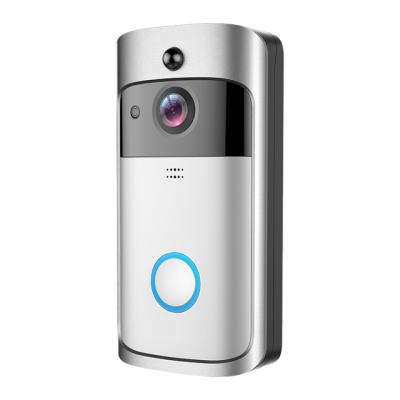 China Wireless Camera 1080P WIFI Doorbell IP Cam Intercom Battery Operated Outdoor Built-in Cloud Storage Video Doorbell for sale