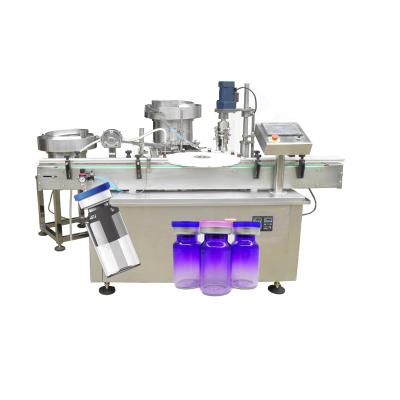 China Food Vial Plugging And Filling Capping Machine for sale