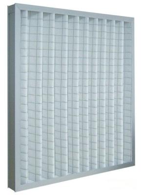 China C-G Aluminum Hepa Air Filters / Synthetic HVAC Panel Pleated Pre Filter 2000m³/h for sale