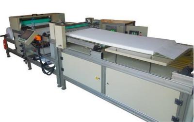 China Customized PU Panel Air Filter Rotary Pleating Machine 350mm Width for sale