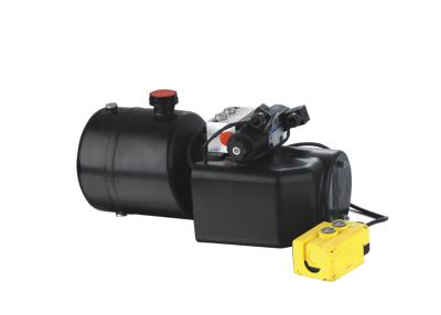 China Double Acting Cylinders Mini Hydraulic Power Packs 1.6Kw with Round Steel Tank for sale