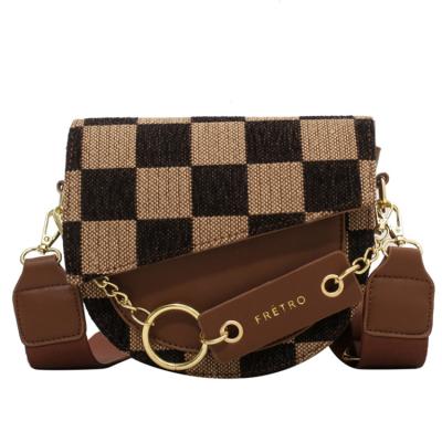 China Daily Life Women Lattice Cross - New Body Bags Purse Mobile Phone Shoulder Lady Bags Grab Tote Designer Messenger Bags Y0212 for sale