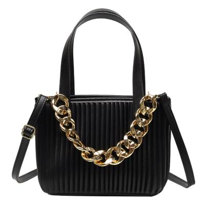 China All-match Luxury Messenger Handbags Woman Daily Lifestyle Designer Solid Color Leather Wrist Chain Shoulder Bags Y0233 for sale