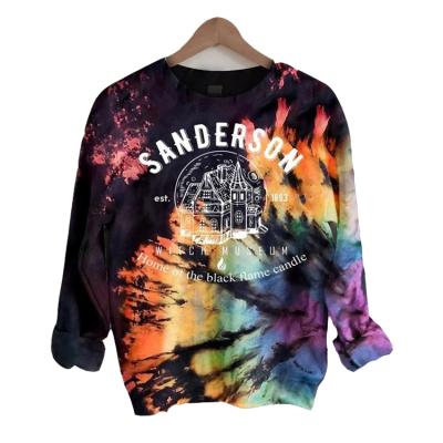 China New fashion breathable high quality pullover long sleeve clothing women round neck printed women's T-shirts 13 styles Y0014 for sale