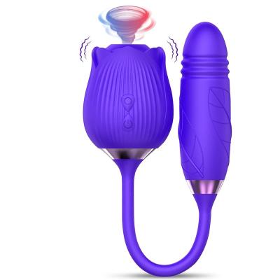 China Vaginal Massager New Rose Sex Toy Thrusting Royal Dildo, Extended Sex Toy Vibrator Rose 2.0 Clit Sucker Sexy Toys For Women Adult Sex Rose Shaped Vibrato for sale