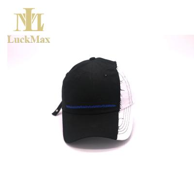 China Cotton Plain JOINT Structured Women Sport Hat Custom Fitted Baseball Cap With Justable Metal Buckle for sale