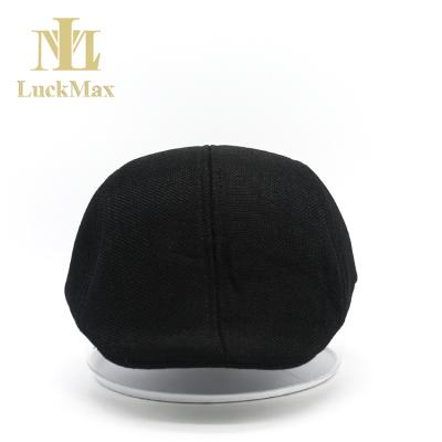 China Headwear / Daily Life Wholesale High Quality Cotton Customized Polyester Ivy Cap Flat Peaked Cap for sale