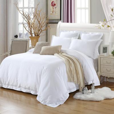 China Produtos de matéria têxtil home luxuosos personalizados folhas de cama do algodão egípcio de 100 por cento à venda