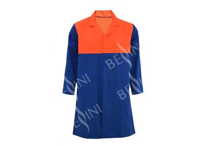 China 65% Polyester 35% Cotton Safety Shirts Reflective Safety Apparel Breathable for sale