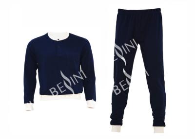 China Custom Design Warm Mens Luxury Pyjamas Set Long Sleeve Long Pants for sale