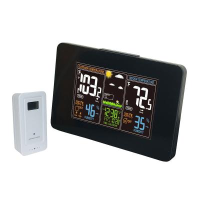 China 2021 Multifuciton OEM Color Weather Station Indoor Electronic Barometer for sale