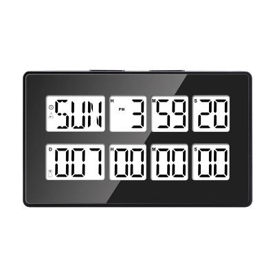 China Sustainable 999 Day Wholesale Industry Agriculture Farm Account Down Timer With Digital Alarm Clock for sale