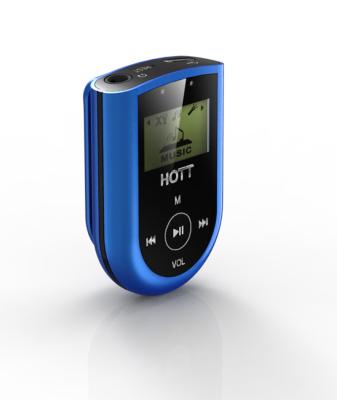 China Mini Card Clip MP3 Player with LCD Screen, Promotion Gift MP3 Player Music Player for sale