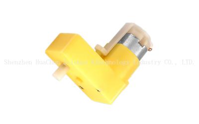 China Permanent Magnet 3v Toy Dc Motor , Single Shaft Plastic Gear Motor Low Speed for sale