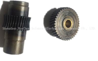 China Professional Casting Machining Worm Gear Shaft Cast Iron Material HC-Gear-003 for sale