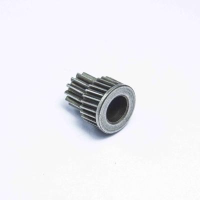 China Spur Shape Small Metal Gears CNC Machining Steel Wheel Type Anodic Oxidation Surface for sale