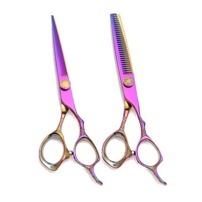 China Cutting Scissors Barber Gold Scissors 5.5