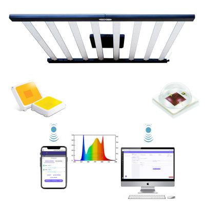 China Starting from seed led commercial for growing light full spectrum foldable led grow light foldable grow light samsung lm301h pro 1700e hydroponic bar for sale