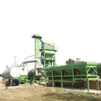 China Easy To Be Installed Mobile Asphalt Mixing Plant Plant With 80tph Capacity Price for sale