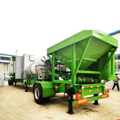 China Factory Zoomline Mobile Hot Mix Asphalt Plant 40tph Plant Directly Exported Asphalt Plant for sale