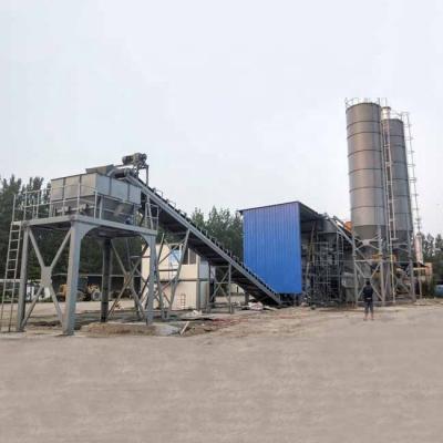 China WBC800 factory price concrete mixing plant 800t/h capacity stabilized soil mixing plant for sale