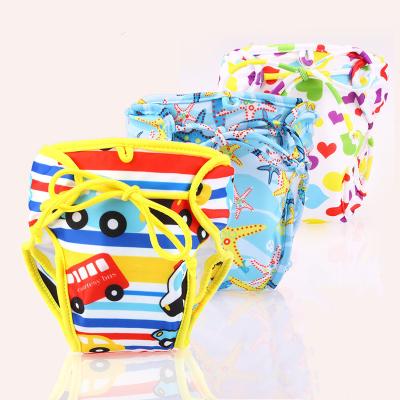 China Kids Cartoon Cars Swimwear Breathable Babies Swimming Trunks for sale