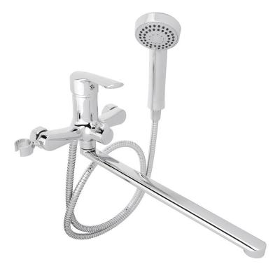 China Hotel Use Modern Design Bathroom Bathtub Shower Mixer Tap Faucet for sale