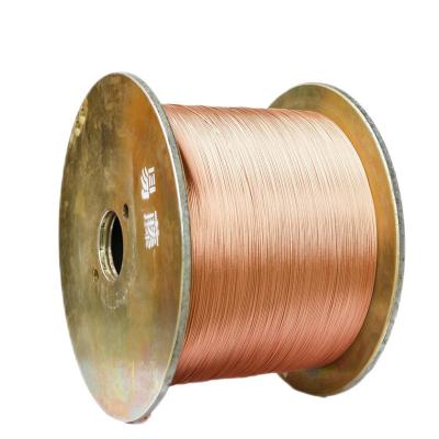 China For Cable Use 2uew 0.065mm Awg41.5 Class 180 Enameled Round Copper Winding Wire for sale