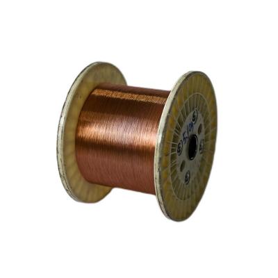 China For cable use A.W.G. 44.5 0.048 Self Winding Magnetic Solderable Enameled Copper Wires for sale