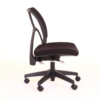 China (Height)KingMay Adjustable Low Back Computer Task Desk Chair With Swivel Casters for sale