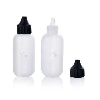 China High Quality Cosmetic Custom Design Baby Bottle Shape 100ml Clear Empty BB Cream Bottle for sale