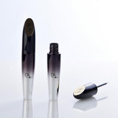 China Cosmetic Custom Design Wholesale Unique 10ml GradientBlack Mascara Tubes With Eyelash Brush for sale