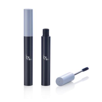 China Factory Supply Custom Empty Plastic Black Round Cosmetic Packaging Eyelash Mascara Tube And Wand for sale