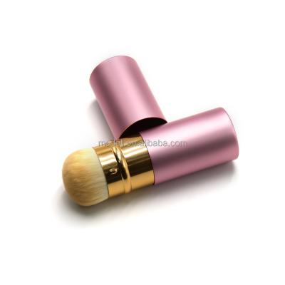 China Angular Blush Foundation Professional Single Brush Custom Label Pravite Tools Makeup Brush for sale