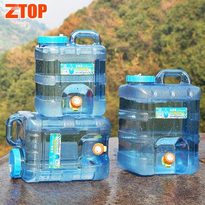 China Sustainable Hot Sales Increasing Volumes Large Square Shaped Still Water Bottle Portable Camping Travel for sale