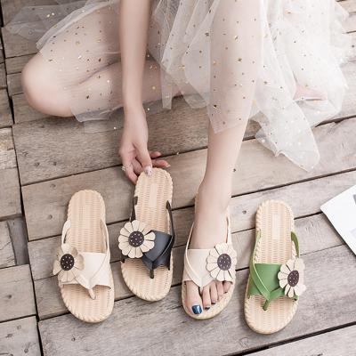 China Beautiful Women's Slippers Sandals Anti-slippery Women Ladies Summer Beach Pool Outdoor Electronic Flip Flops for sale