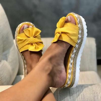 China Fashion Trend Ladies Platform Sandals Summer Sandals Slippers Indoor Outdoor Beach Shoes Women Slippers for sale