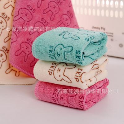 China QUICK DRY Wholesale Cheap High Quality Baby Towel Baby Saliva Towel Bath Animal Microfiber for sale