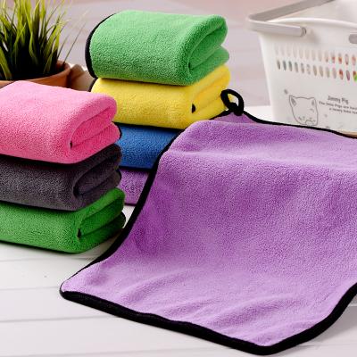 China Viable Thick Cleaning Cloth Car Glass Window Cleaning Microfiber Towel for sale