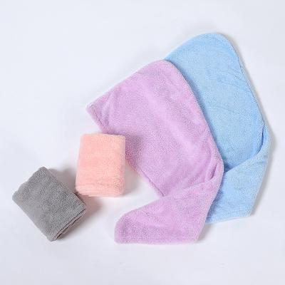 China Manufacturer Direct Microfiber QUICK DRY Quick - Turban Absorbent Dry Hair Drying Towel for sale