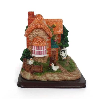 China Wholesale Europe Resin Miniature Garden House Fairy for sale