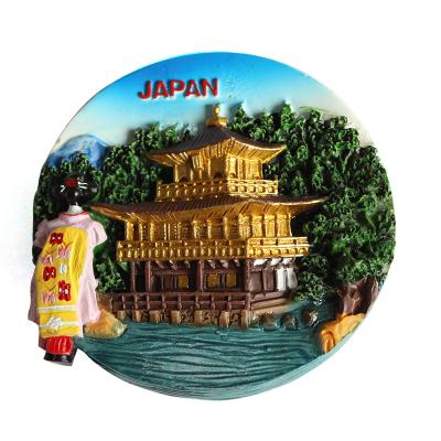 China Europe personalized fridge magnets for Japan travel souvenirs for sale