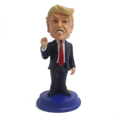 China Custom Resin America Trump Doll Flip 2020 Head Dash Gift for sale