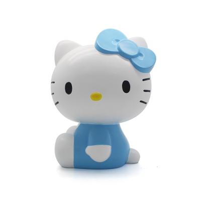 China Promotional custom gifts/home decoration hello kitty toys coin bank meney box for kids for sale